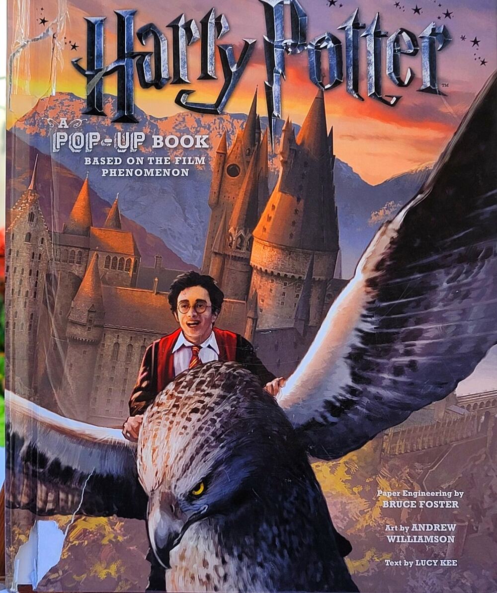 Harry Potter Book J K Rowling 5 Huge Pop Ups Come to Life w Facts & Fantasies